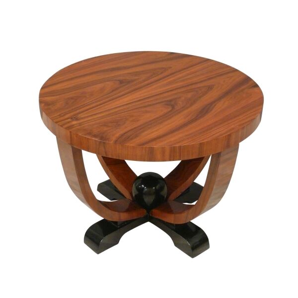 Table basse art déco 3 Table basse art déco en palissandre style 1930