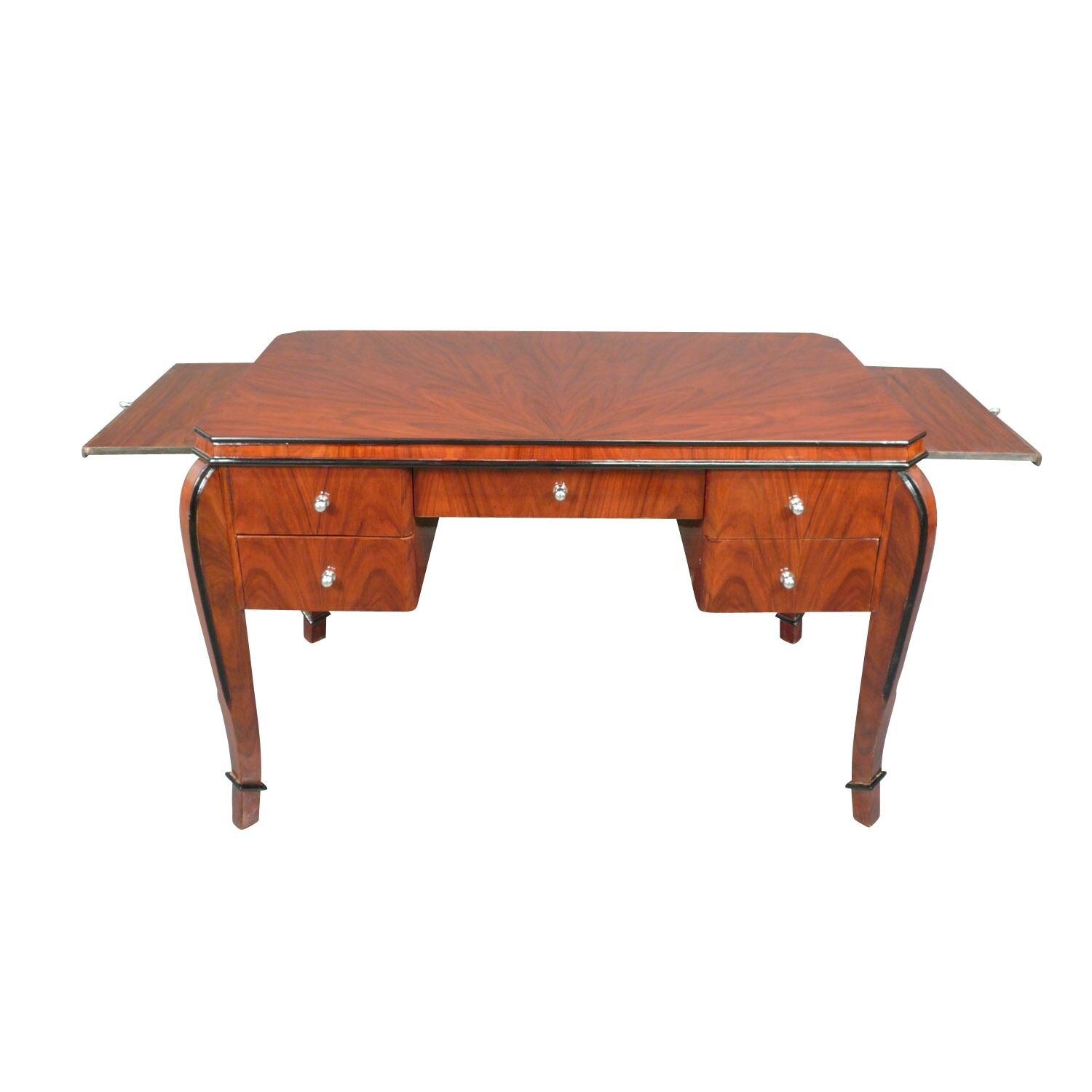 Bureau art déco style année 20 5 Bureau art déco en acajou - Meubles art déco 1910