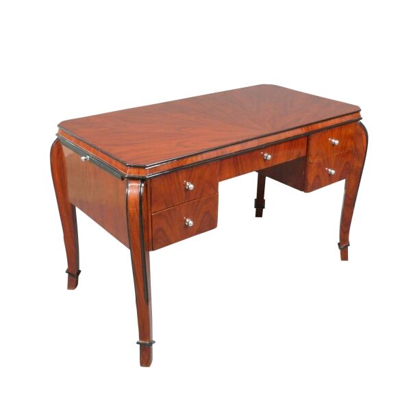 Bureau art déco style année 20 6 Bureau art déco en acajou - Meubles art deco