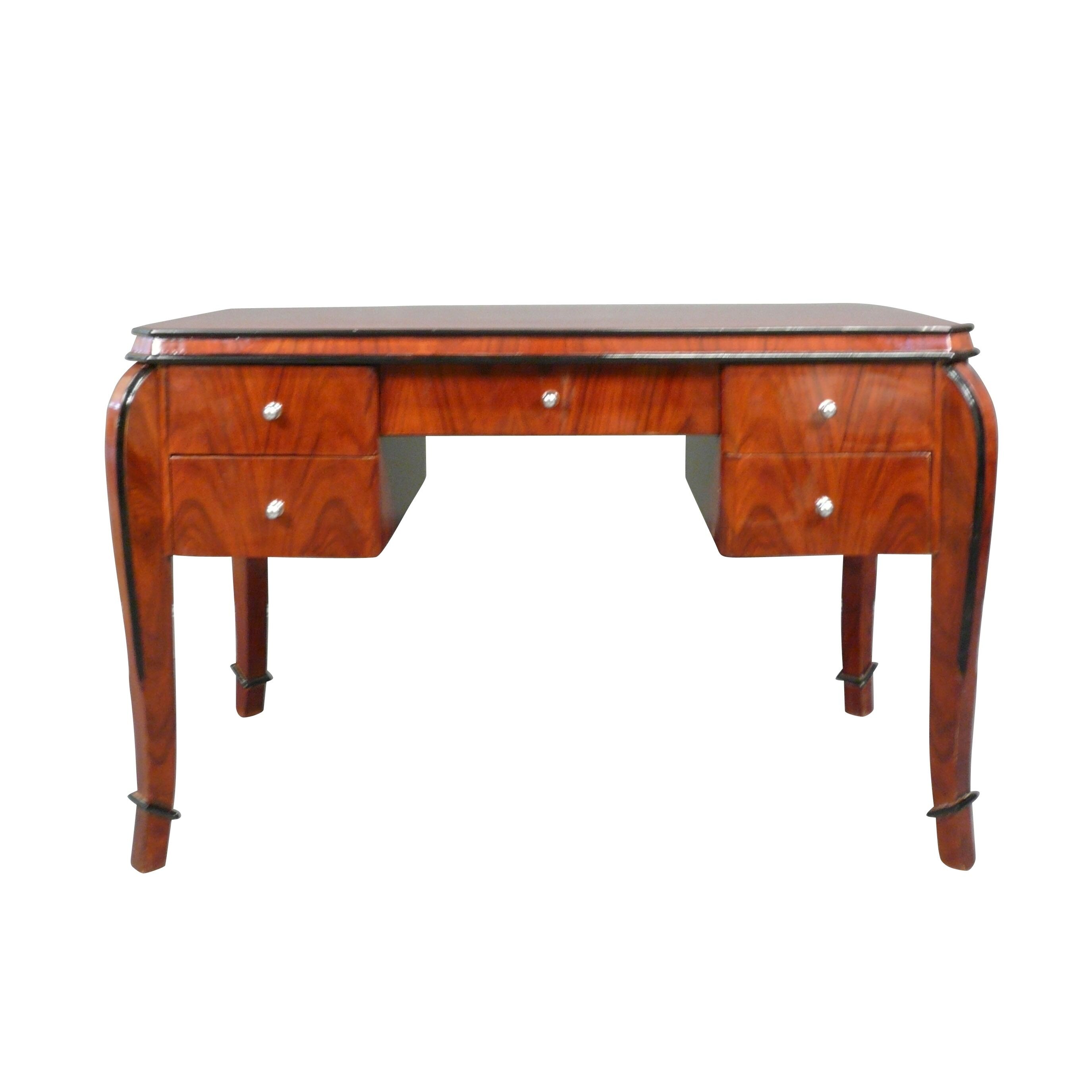 Bureau art déco style année 20 2 Bureau art déco en acajou - Meubles art déco 1930