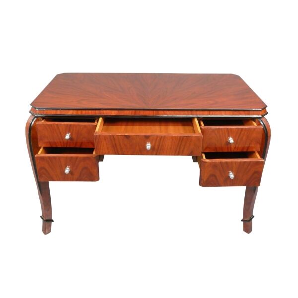 Bureau art déco style année 20 8 Bureau art déco en acajou