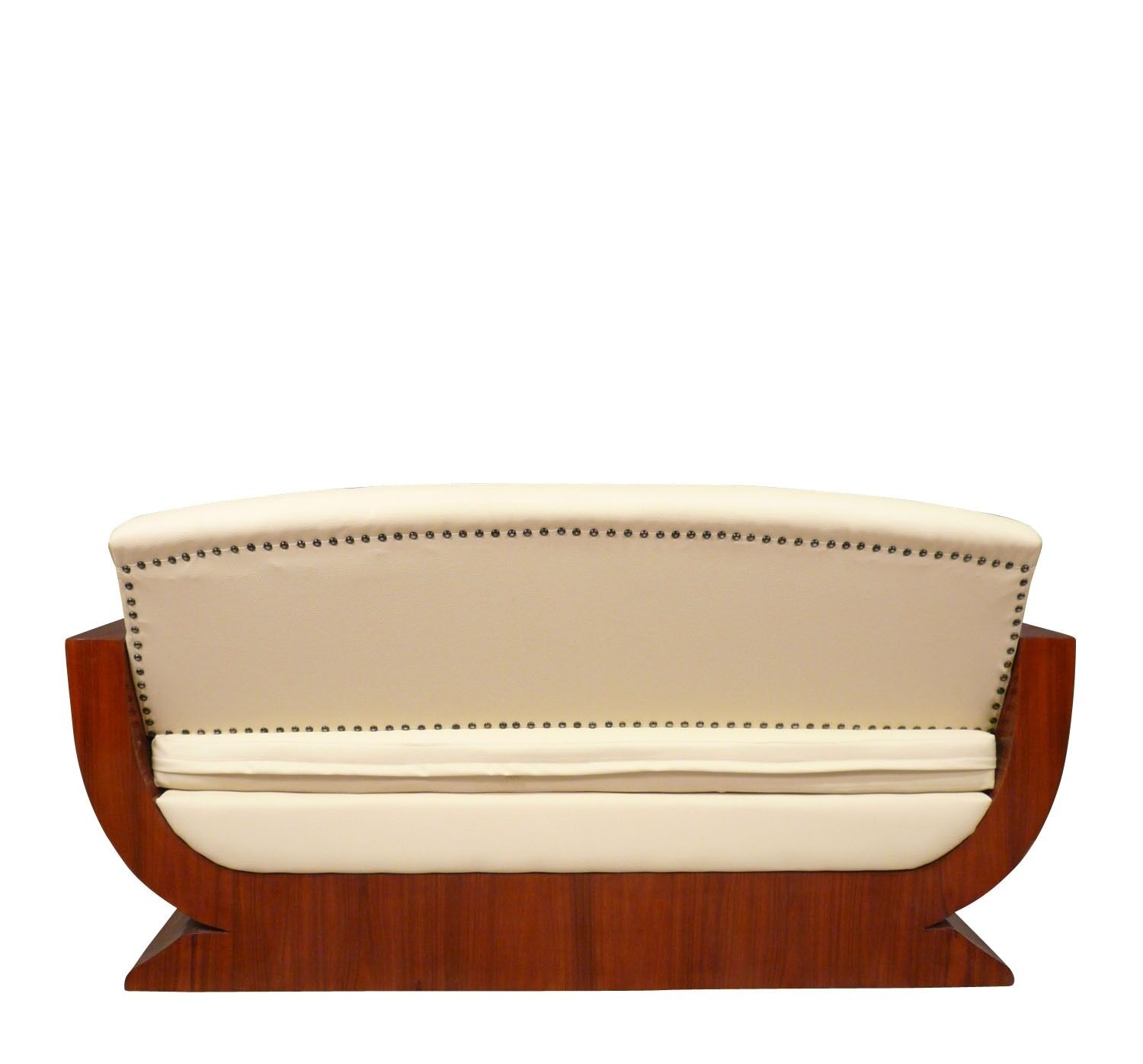 Canapé art déco en palissandre 2 Canapé art déco en palissandre style 1920 - 1930