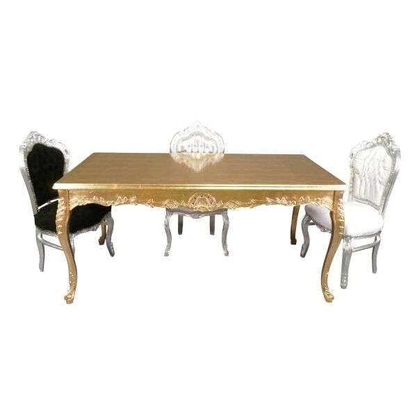 Table baroque en bois doré 2 Table baroque en bois doré