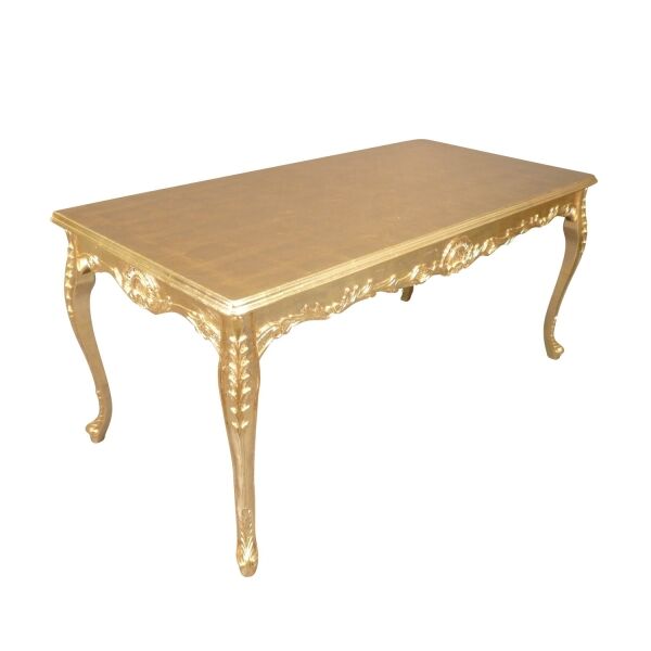 Table baroque en bois doré 3 Table baroque en bois doré - Meuble rococo