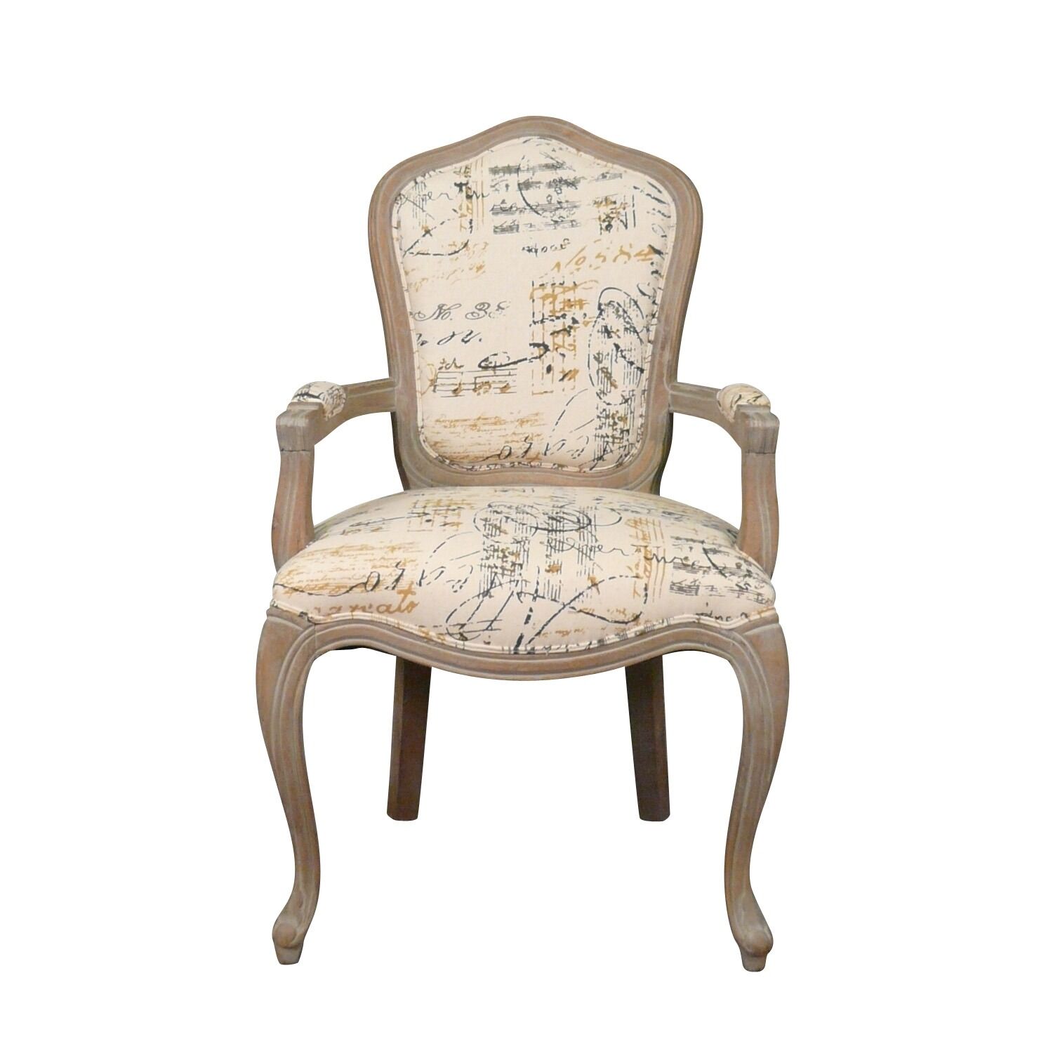 Fauteuil Louis XV Amadeus - Fauteuil cabriolet -