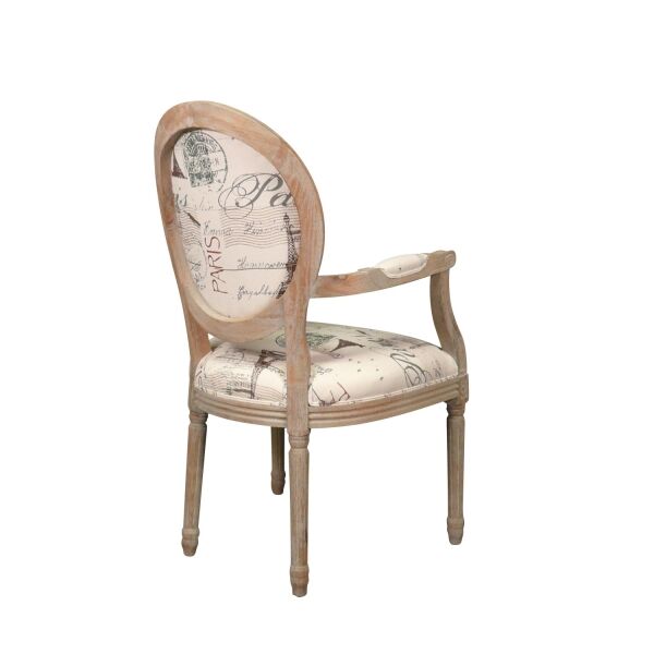 Fauteuil Louis XVI Paris 3 Fauteuil Louis XVI Paris en chêne -