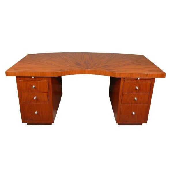 Bureau art déco en palissandre 2 Bureau art déco en palissandre 1930