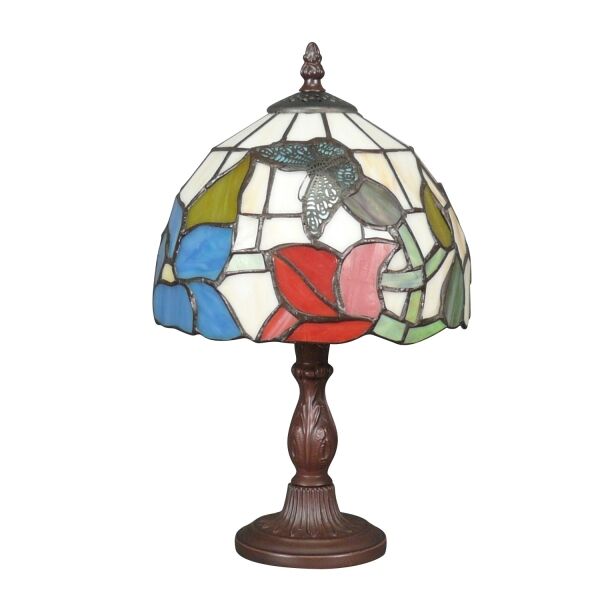 Lampe Tiffany avec un papillon 2 Lampes Tiffany avec un papillon