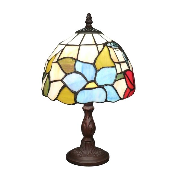 Lampe Tiffany avec un papillon 4 Lampe Tiffany avec un papillon - Magasin de luminaires