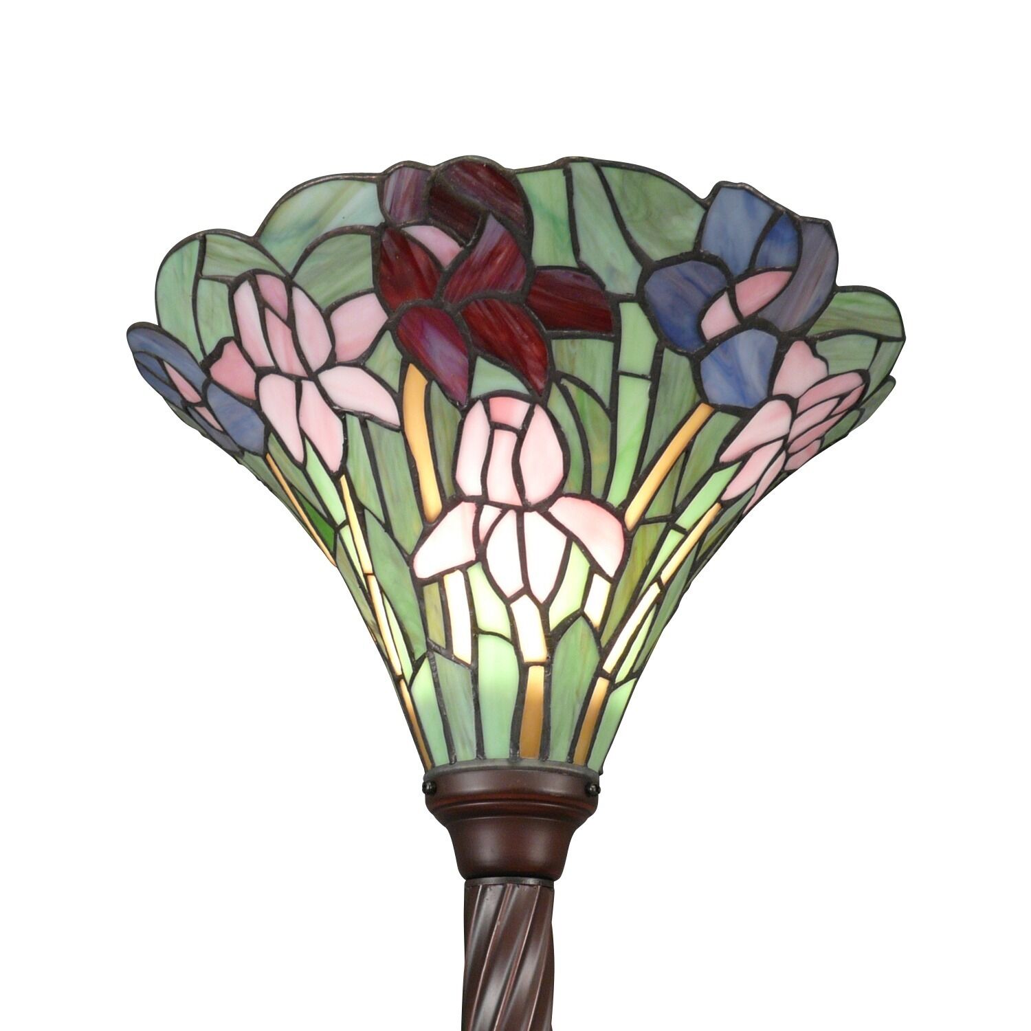 Lampadaire Tiffany - Luminaires art nouveau - Lampe Tiffany -