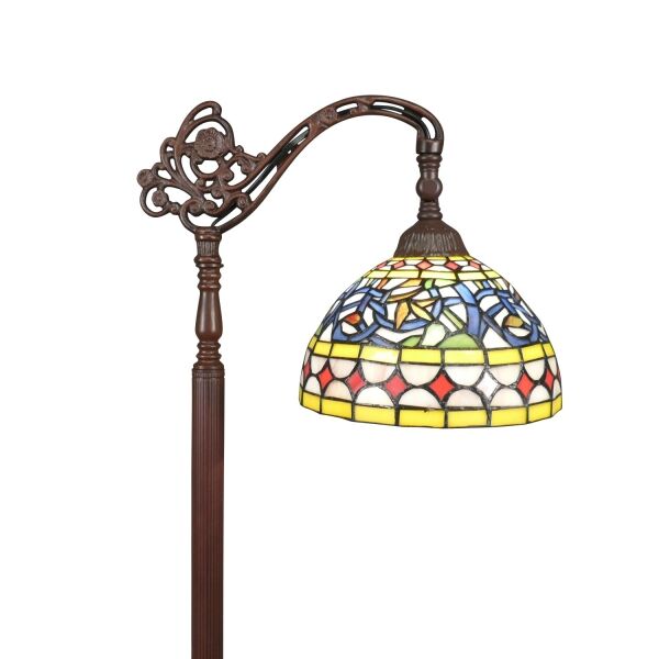Lampadaire Tiffany pour la lecture 1 Lampadaire Tiffany pour la lecture
