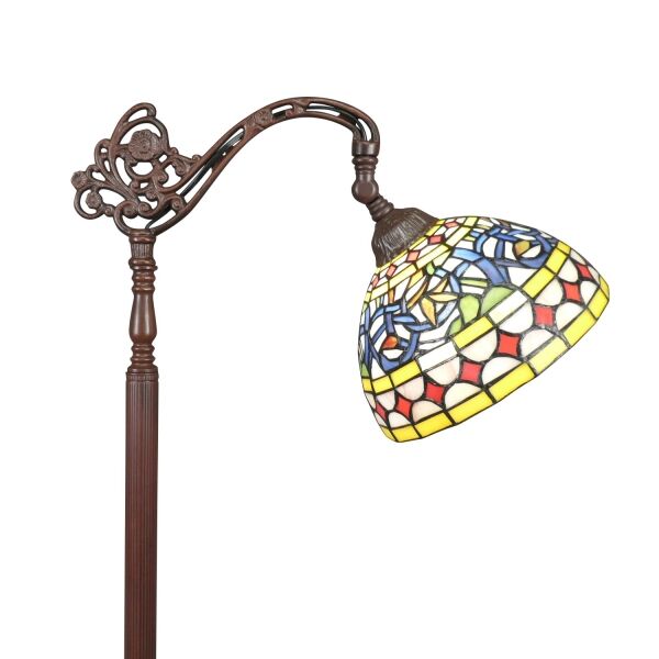 Lampadaire Tiffany pour la lecture 3 Lampadaire Tiffany pour la lecture