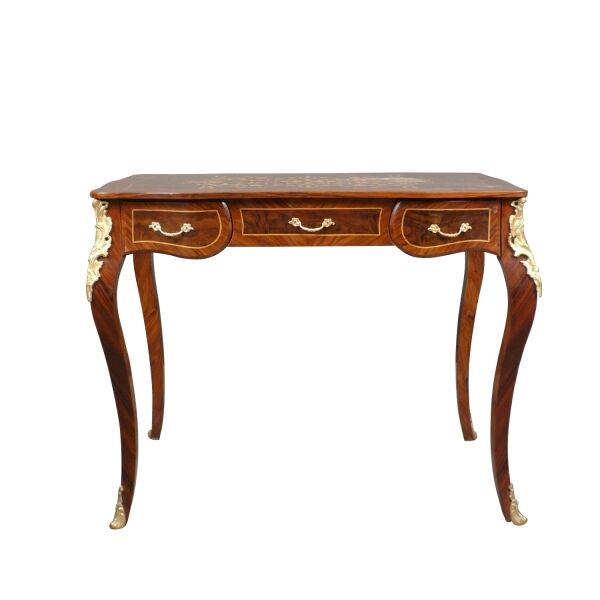 Bureau Louis XV de 101 cm 1 Bureau Louis XV - Meubles de style -