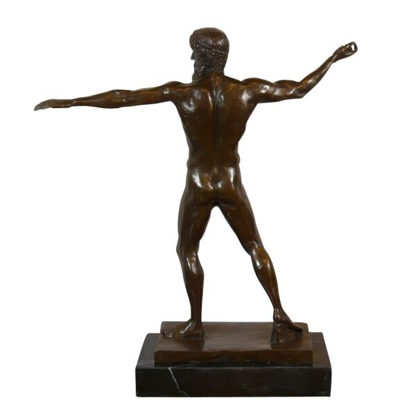 Statue en bronze Artémision 2 Statue bronze Artémision - Sculpture de Zeus ou Posséidon