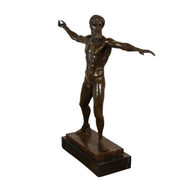 Statue en bronze Artémision 3 Statue en bronze Artémision - Sculpture de Zeus ou Posséidon