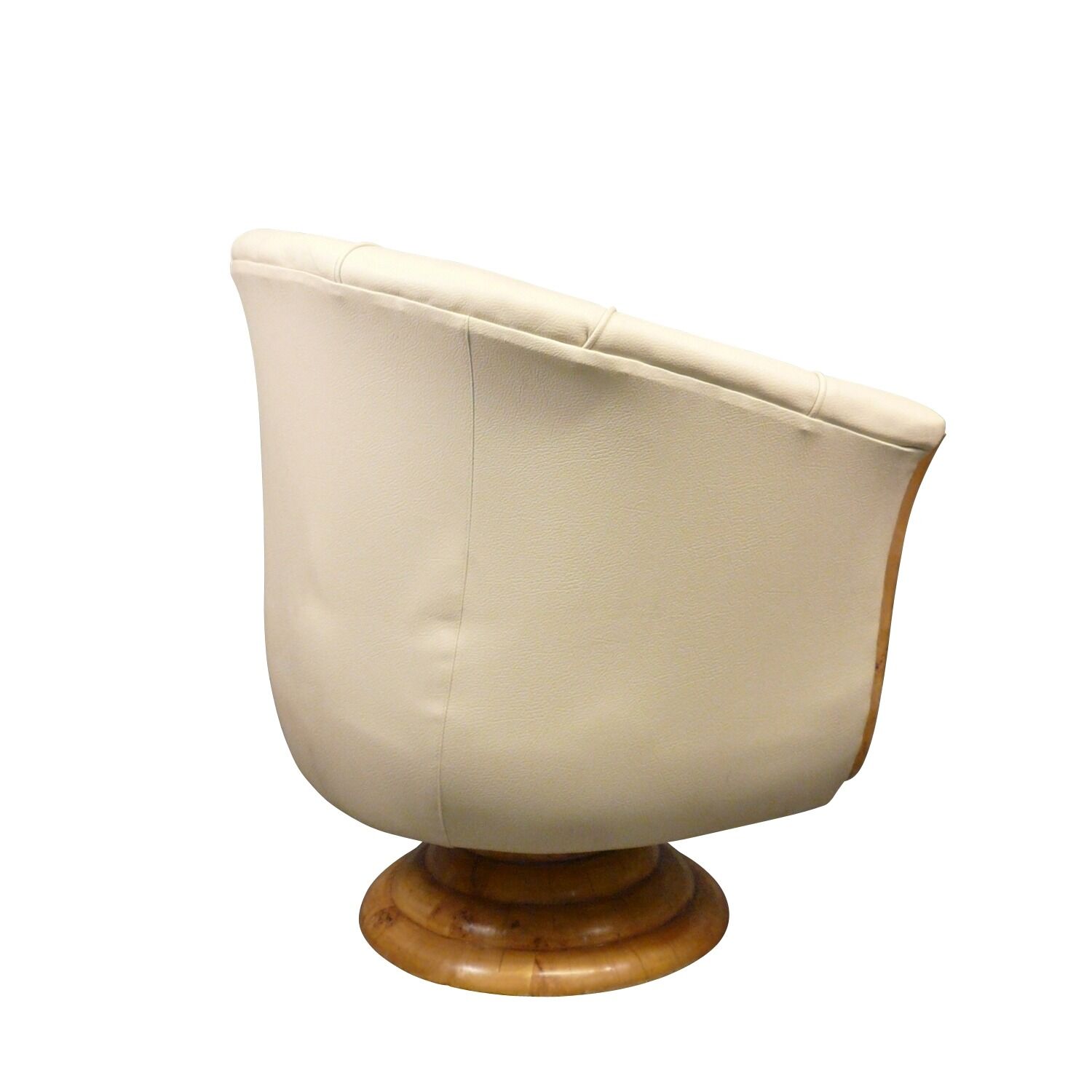 Fauteuil art déco tulipe 3 Fauteuil art déco qui tourne - Meubles art déco