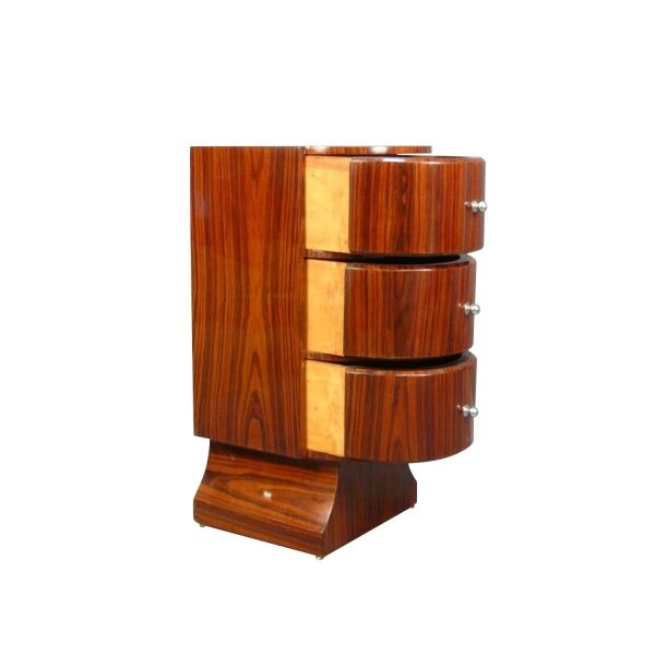 Commode art déco cylindre 2 Commode art déco cylindre style année 30
