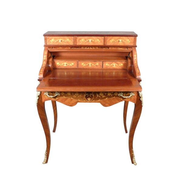 Secrétaire Louis XV style cylindre 4 Secrétaire Louis XV style cylindre - Bureau - Meubles de style -