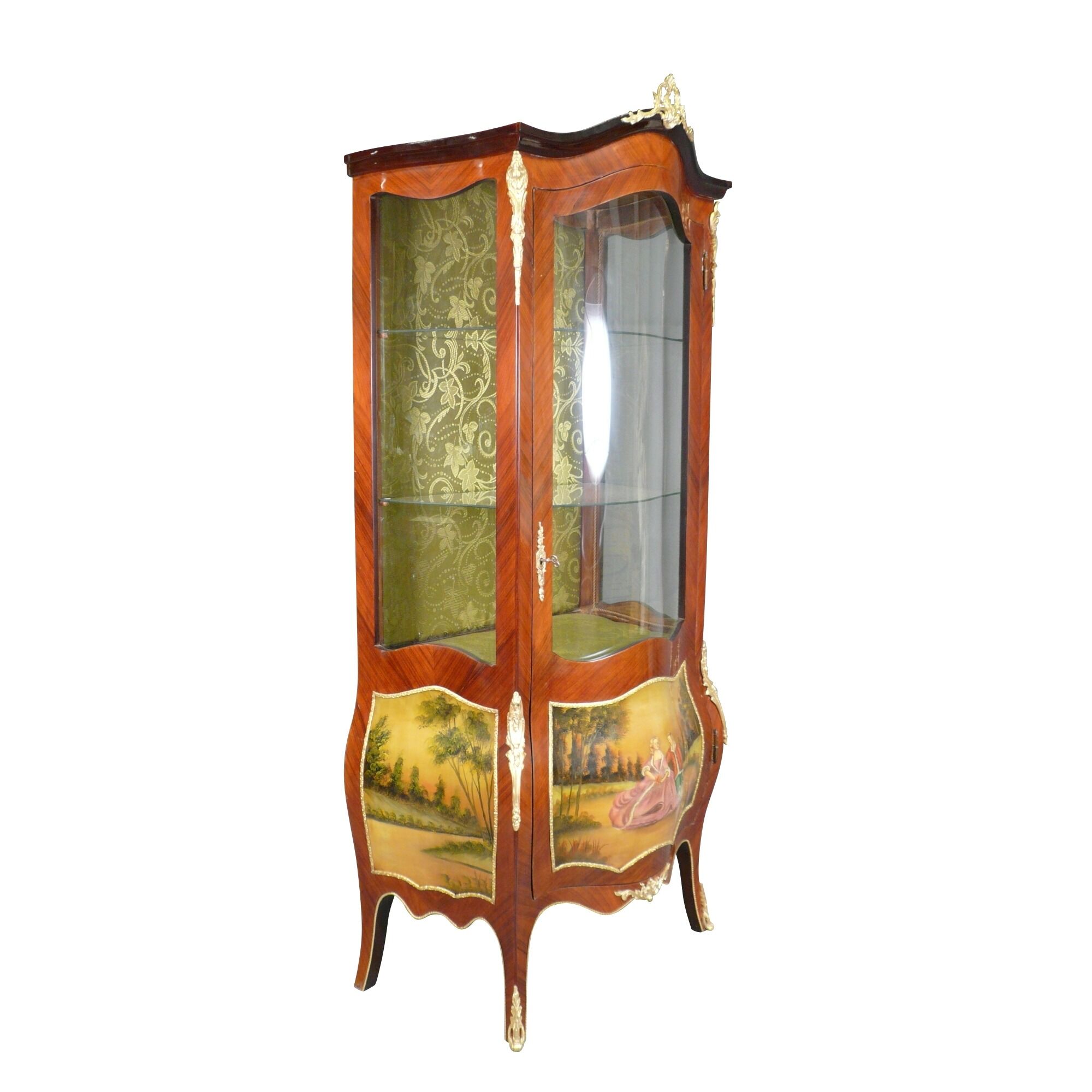 Vitrine Louis XV 2 Vitrine Louis XV - Meubles de style