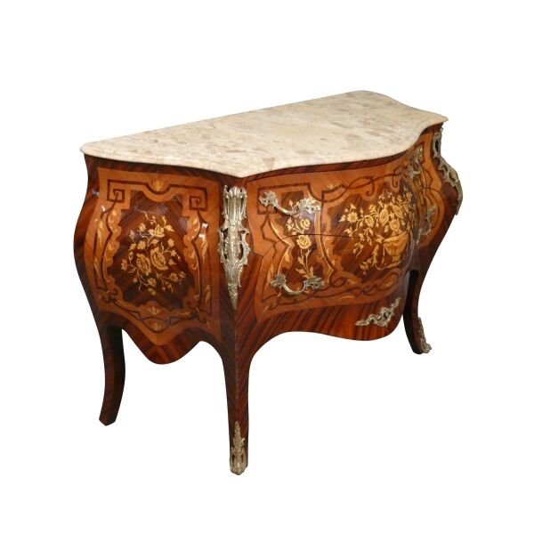 Grande commode Louis XV 3 Commode Louis XV - Meuble Louis xv de rangement -