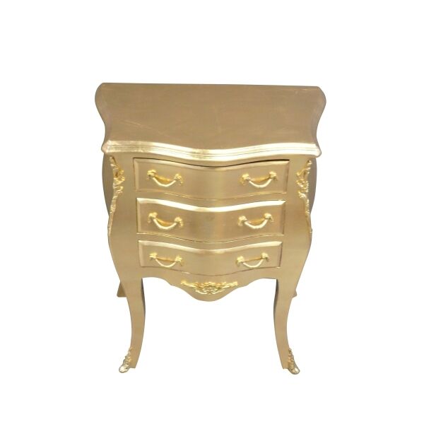 Petite commode baroque dorée 2 Petite commode baroque dorée - Meubles baroque