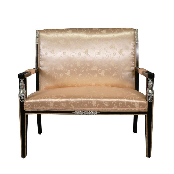 Canapé Empire acajou 1 Canapé Empire acajou - Meuble de style Empire -