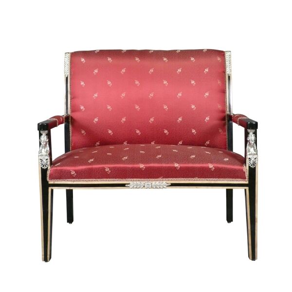 Canapé Empire rouge - Mobilier Empire -