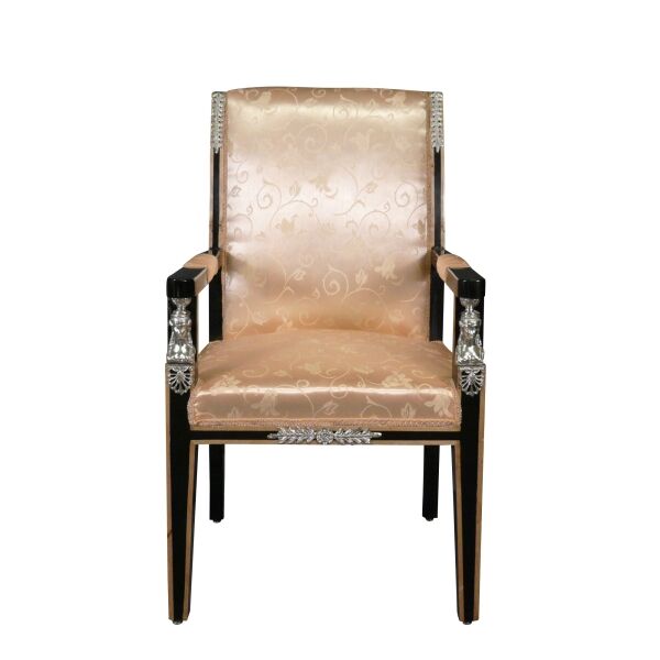 Fauteuil Empire en acajou