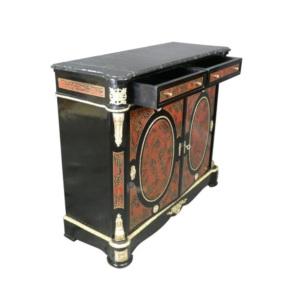 Buffet Empire boulle 3 Buffet Empire style Boulle