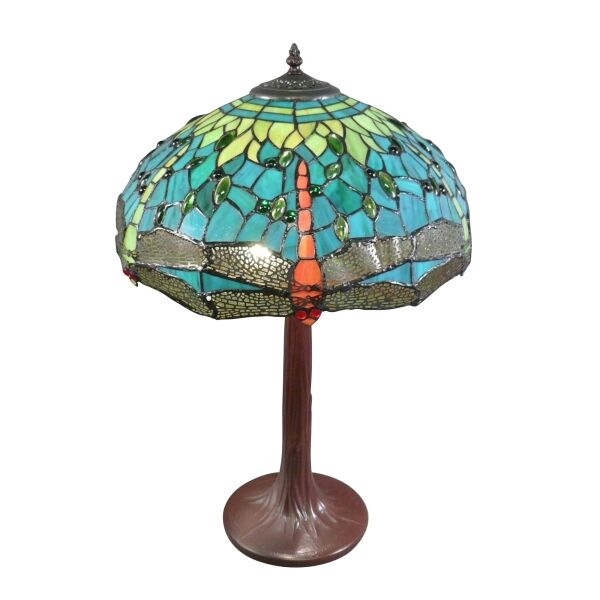 Lampe Tiffany Montpellier 3 Lampe de table Tiffany Montpellier - Luminaires Tiffany