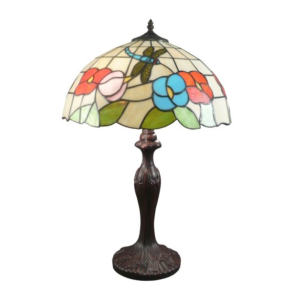 Grande lampe Tiffany Nice 2 Grande lampe Tiffany Nice - Luminaires style Tiffany