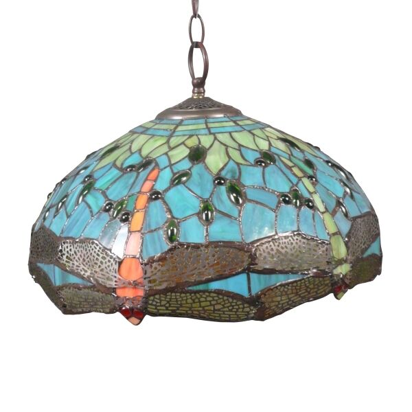 Lustre Tiffany Montpellier 4 Lustre Tiffany Montpellier - Luminaires Art nouveau