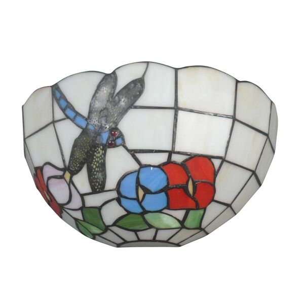 Applique Tiffany Nice 2 Applique murale Tiffany Nice art nouveau, style Tiffany, applique vitrail authentique