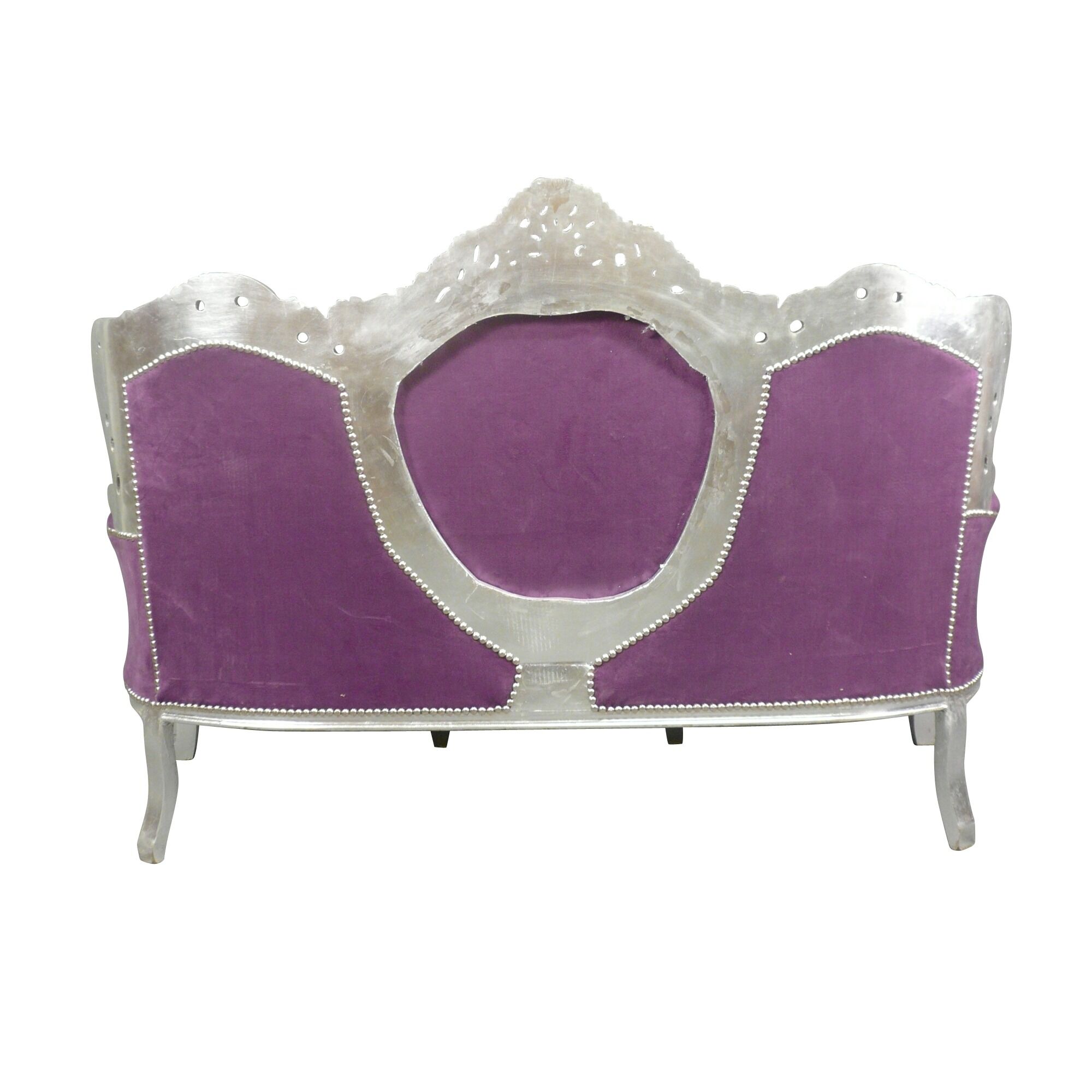 Canapé baroque mauve 2 Canapé baroque mauve - Canapé baroque - Meubles baroque