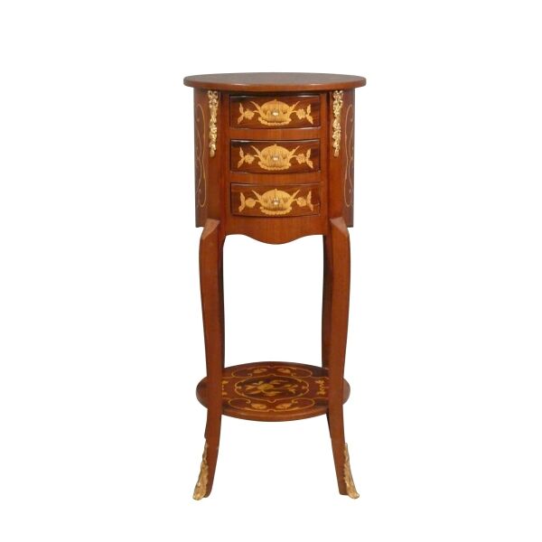 Petite commode ronde Louis XV -  Commode Louis XV -  Commode -