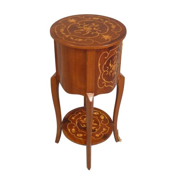 Petite commode ronde Louis XV 5 Petite commode ronde Louis XV - Commode Louis XV - Commode -