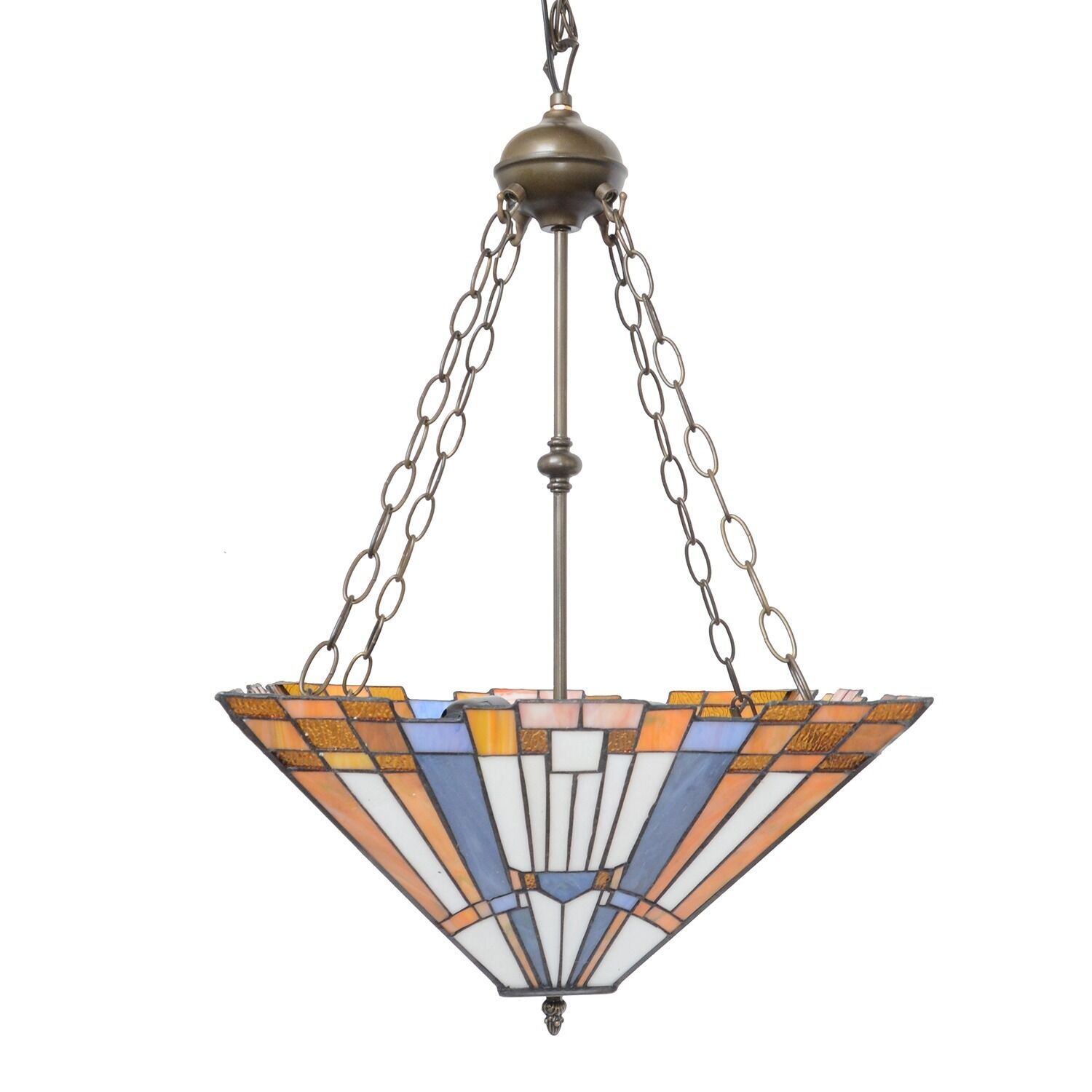 Lustre Tiffany art déco New York - Luminaires vintage