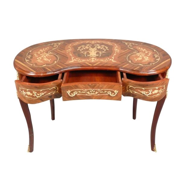 Bureau Louis XV trois tiroirs 4 Bureau Louis XV