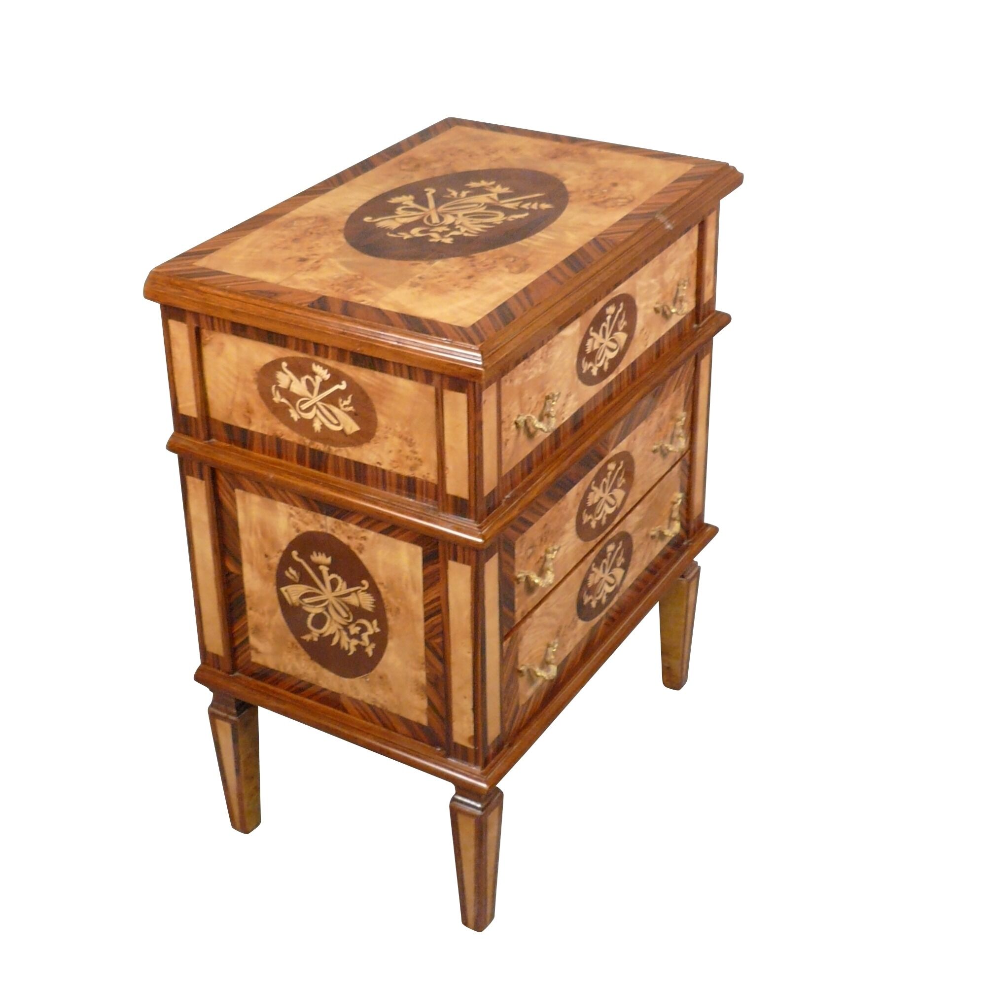 Petite commode style Charles X 2 Petite commode style Charles X - Chevets - Meubles de style