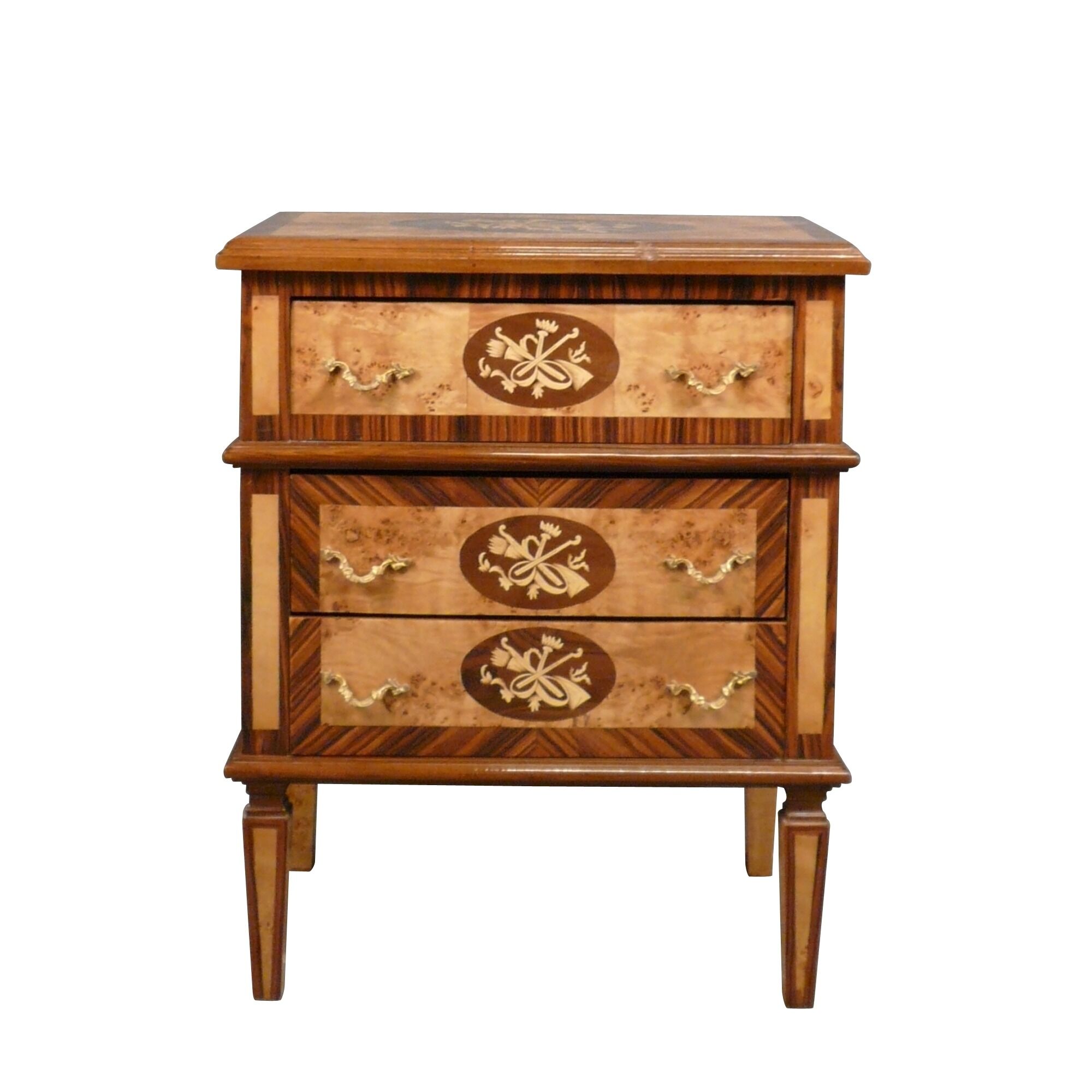 Petite commode style Charles X 1 Petite commode style Charles X - Chevets - Meubles de style