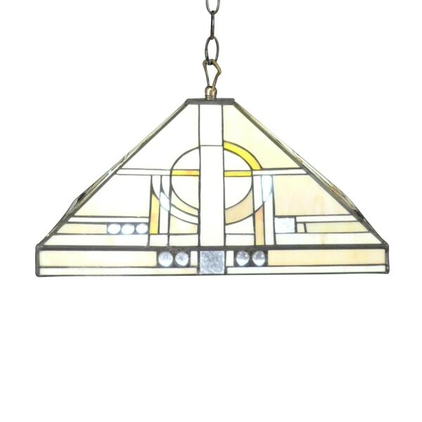 Lustre style Tiffany art déco 3 Lustre Tiffany art déco - Luminaires tiffany pas cher