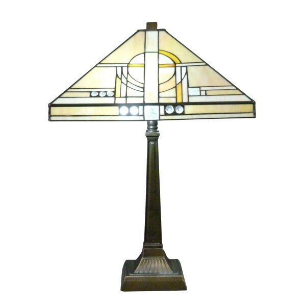 Lampe Tiffany art déco 5 Lampe Tiffany art déco - Luminaires d'art et décoration -