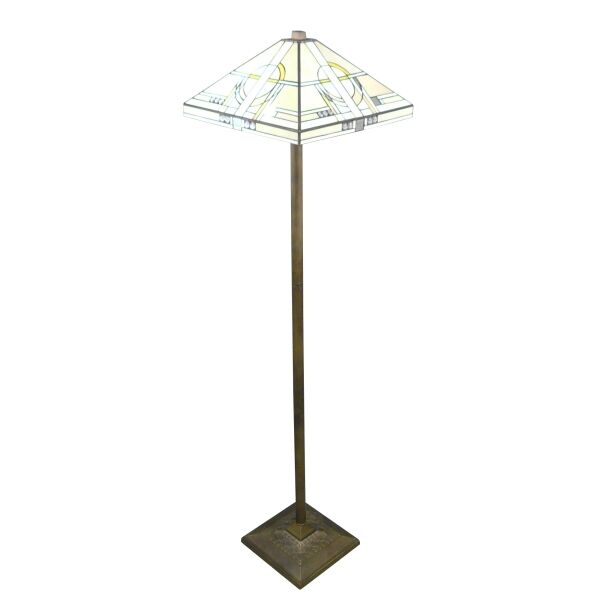 Lampadaire style Tiffany art déco 5 Lampadaires Tiffany art déco - Magasin de lampe art deco