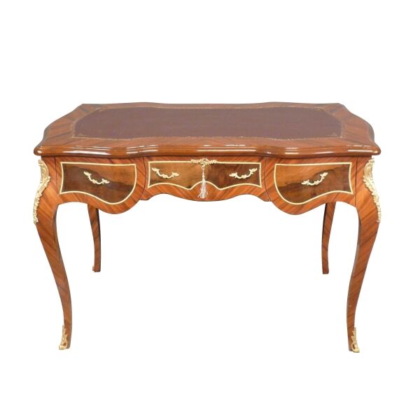 Bureau Louis XV princier 2 Bureau Louis XV princier - Meuble de style Louis XV