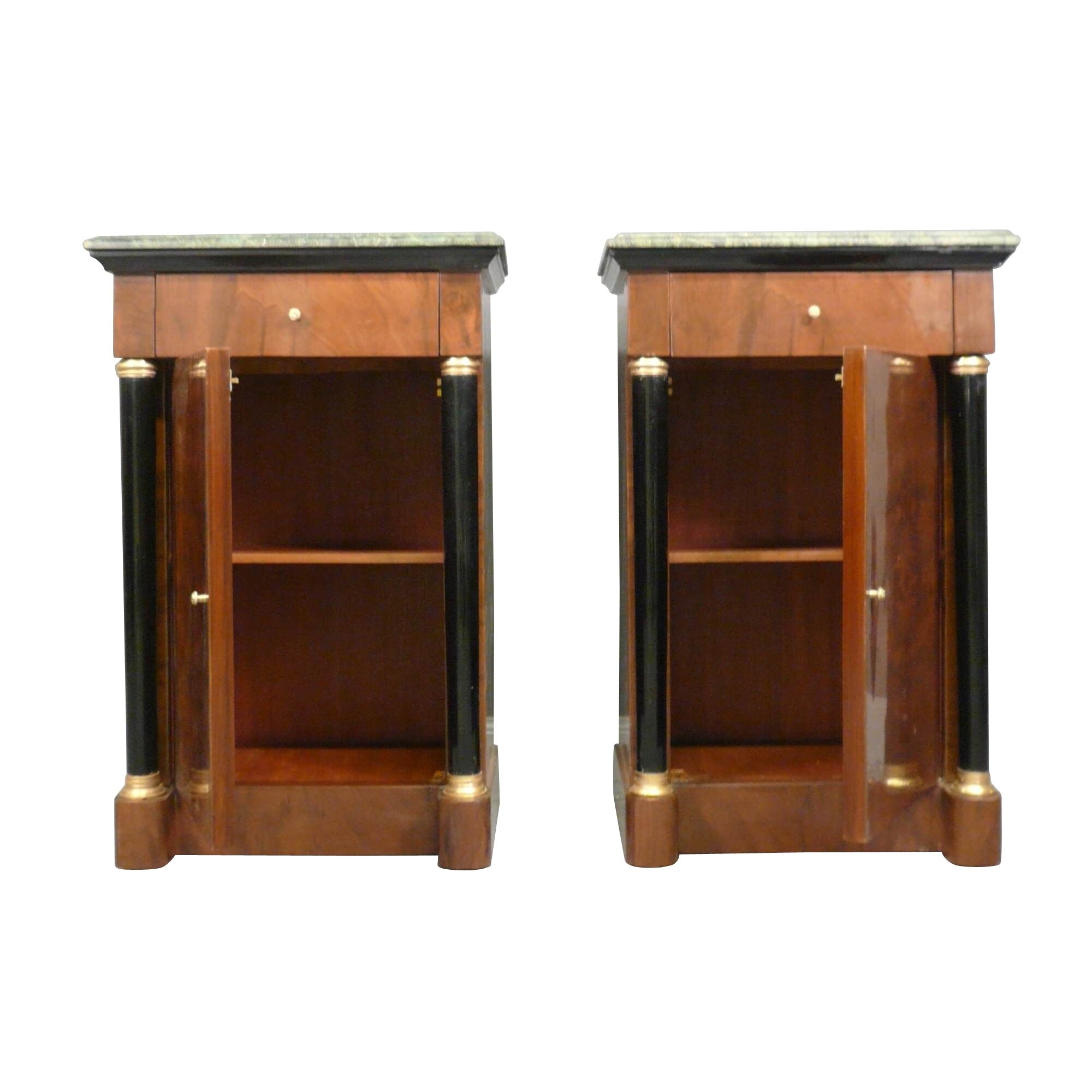 Paire de chevets Empire 11 Paire de chevets style empire - Meubles et commodes style Louis XV -