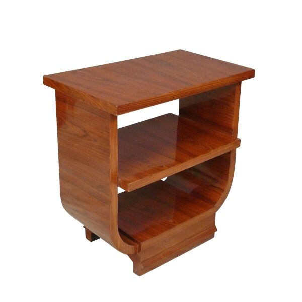 Étagère art déco style 1940 2 Étagère art déco en palissandre style 1920