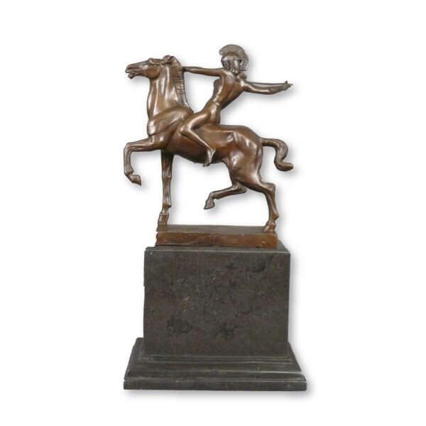 Statue bronze - L' Amazone - Reproduction de l'oeuvre de Franz Von Stuck 2 Statue bronze - L' Amazone - Reproduction de Franz Von Stuck