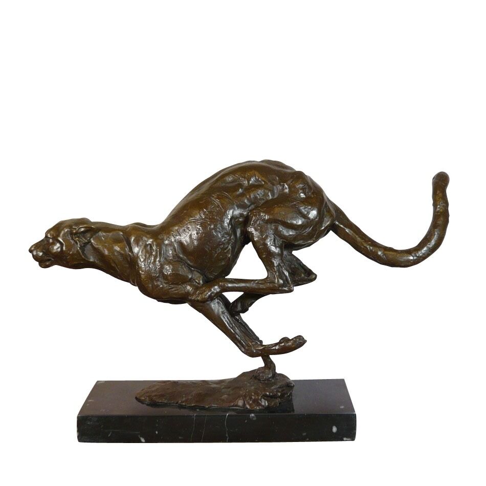 Statue en bronze - Le guépard 3 Statue en bronze - Le guépard