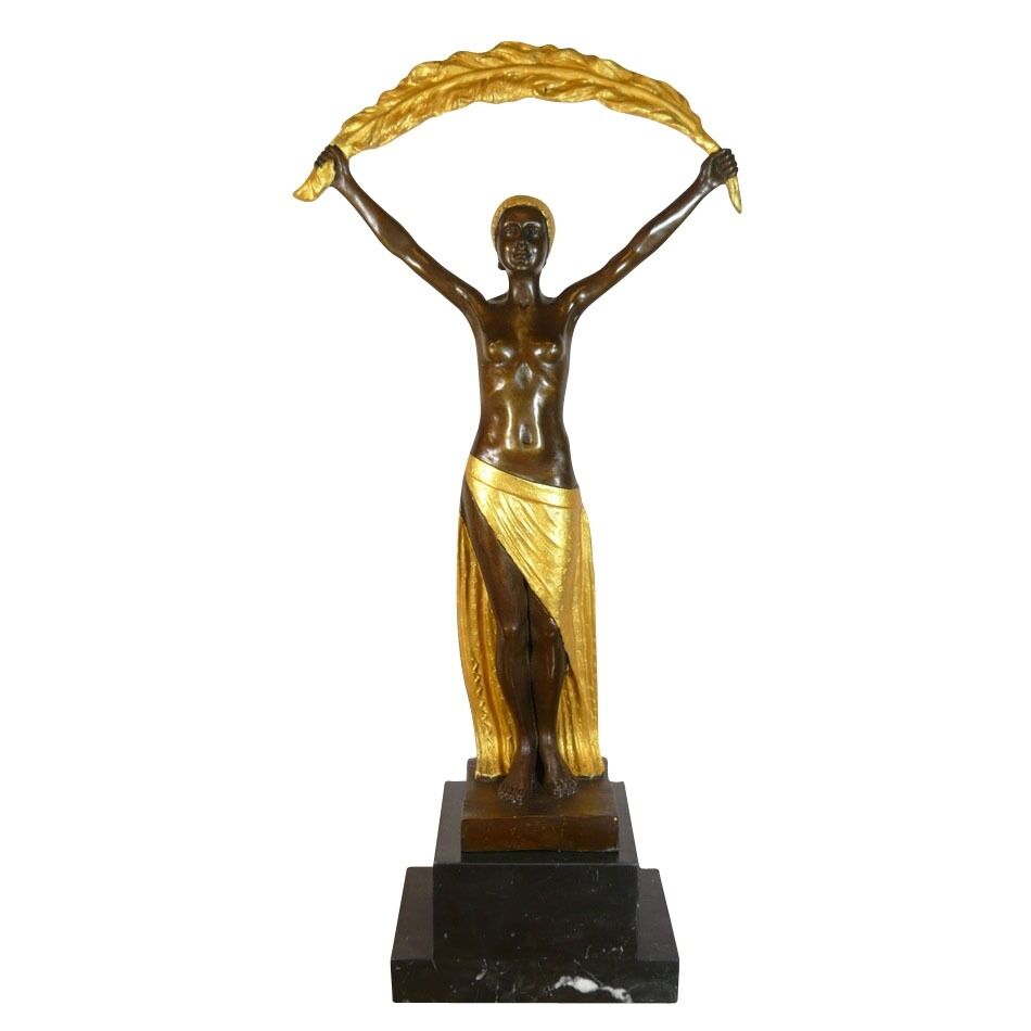 Sculpture en bronze art déco 4 Sculpture en bronze art déco - Statue1920