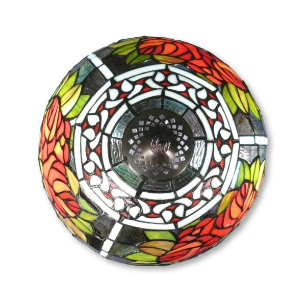 Plafonnier Tiffany roses